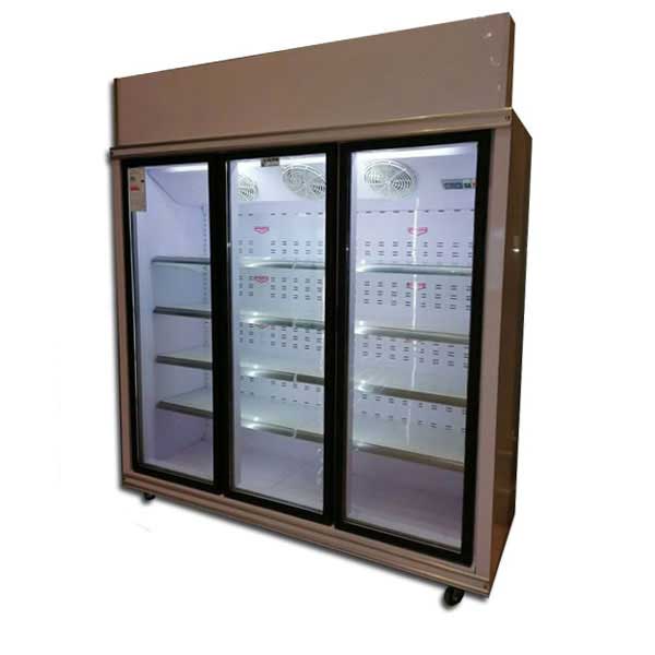 یخچال پرده هوا درب دار موتور سرخود 