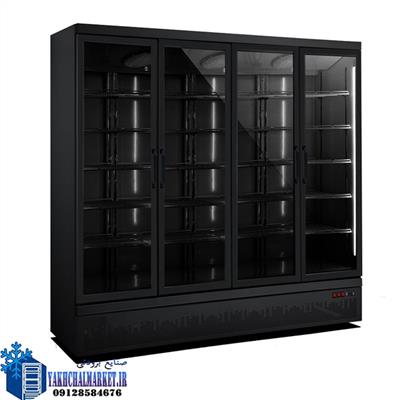 یخچال ویترینی چهار درب