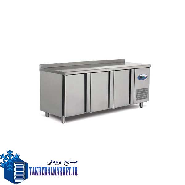 فریزر روی میز کاراستیل 130 سانت عرض 80 وین کول
